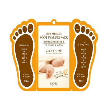 Высококонцентрированный пилинг для ног MIJIN Soft Miracle Foot Peeling Pack Высококонцентрированный пилинг для ног MIJIN Soft Miracle Foot Peeling Pack
