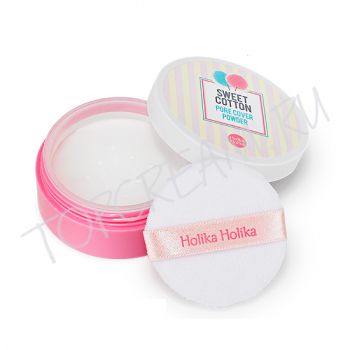Рассыпчатая пудра для сглаживания пор HOLIKA HOLIKA Sweet Cotton Pore Cover Powder Рассыпчатая пудра для сглаживания пор HOLIKA HOLIKA Sweet Cotton Pore Cover Powder