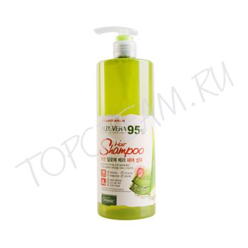 Шампунь увлажняющий с органическим алоэ вера ORGANIA Good Nature Aloe Vera 95% Hair Shampoo Шампунь увлажняющий с органическим алоэ вера ORGANIA Good Nature Aloe Vera 95% Hair Shampoo