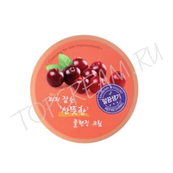 Крем для лица очищающий клюквенный THE SAEM Natural Condition Cranberry Cleansing Cream