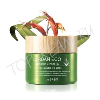 Крем с экстрактом новозеландского льна THE SAEM Urban Eco Harakeke Cream EX 100 ml