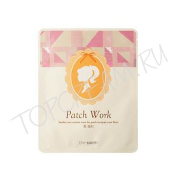Маска для области шеи THE SAEM Patch Work Neck
