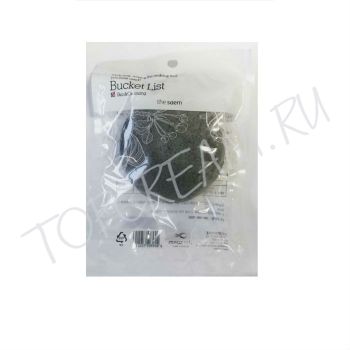 Конняку с углем для проблемной и жирной кожи THE SAEM Charcoal Jelly Cleansing Puff Конняку с углем для проблемной и жирной кожи THE SAEM Charcoal Jelly Cleansing Puff