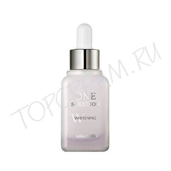 Концентрированная сыворотка для осветления пигментации HOLIKA HOLIKA One Solution Whitening Ampoule Концентрированная сыворотка для осветления пигментации HOLIKA HOLIKA One Solution Whitening Ampoule
