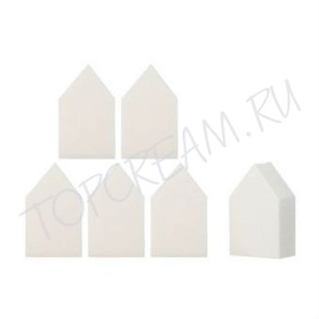 Спонж для нанесения макияжа фигурный - 6 штук THE SAEM Make-up Sponge 6 pcs