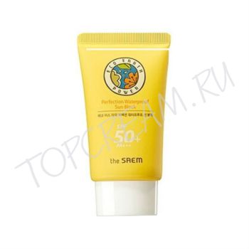 Водостойкий солнцезащитный крем THE SAEM Eco Earth Power Perfection Waterproof Sun Block SPF50+