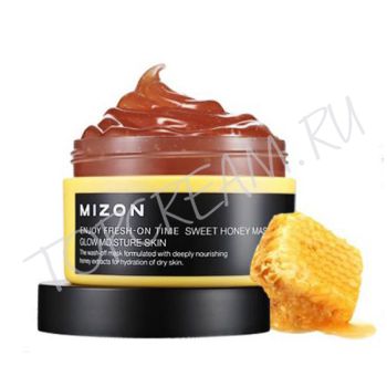 Медовая маска для питания и увлажнения обезвоженной, сухой кожи MIZON Enjoy Fresh-On Time Sweet Honey Mask Медовая маска для питания и увлажнения обезвоженной, сухой кожи MIZON Enjoy Fresh-On Time Sweet Honey Mask