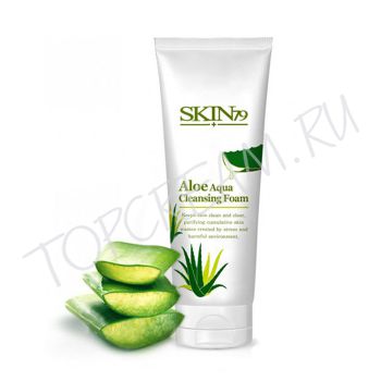 Увлажняющая пенка с алоэ вера SKIN79 Aloe Aqua Cleansing Foam