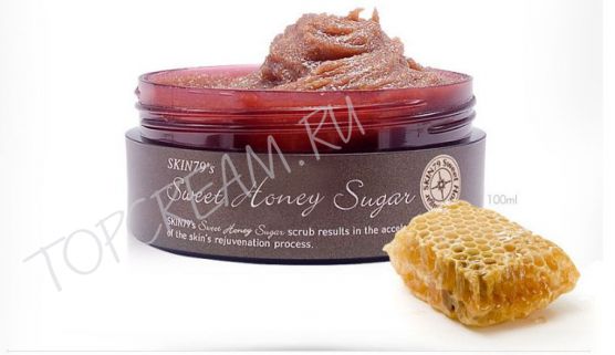 Отшелушивающий скраб с коричневым сахаром и медом SKIN79 Sweet Honey Sugar 100ml
