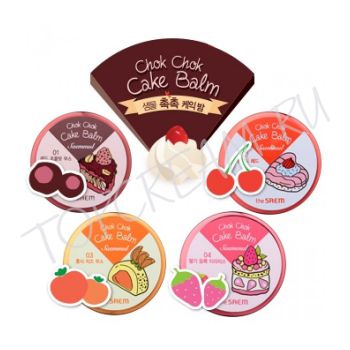 Бальзам для губ увлажняющий THE SAEM Saemmul Chok Chok Cake Balm