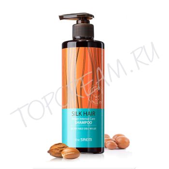 Шампунь для волос с маслом арганы THE SAEM Silk Hair Argan Intense Care Shampoo