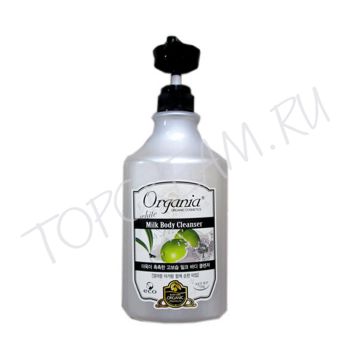 Гель для душа с молочными протеинами и оливой ORGANIA White Milk Body Cleanser Гель для душа с молочными протеинами и оливой ORGANIA White Milk Body Cleanser