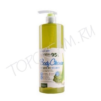 Гель для душа с алоэ вера ORGANIA Good Nature Aloe Vera 95% Body Cleanser