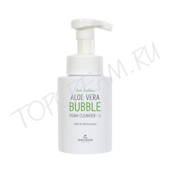 Пузырьковая пенка с алоэ THE SKIN HOUSE Aloe Vera Bubble Foam Cleanser Пузырьковая пенка с алоэ THE SKIN HOUSE Aloe Vera Bubble Foam Cleanser