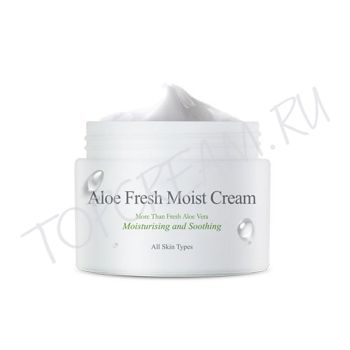 Увлажняющий и успокаивающий крем с алоэ THE SKIN HOUSE Aloe Fresh Moist Cream