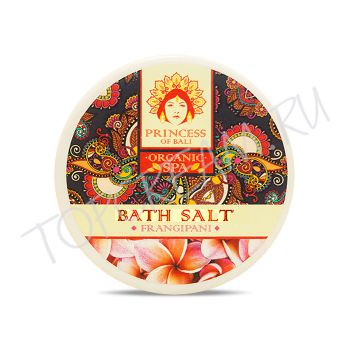 Минеральная соль для ванны Франжипани PRINCESS OF BALI Frangipani Bath Salt Минеральная соль для ванны Франжипани PRINCESS OF BALI Frangipani Bath Salt