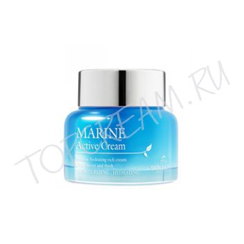 Увлажняющий крем с морской водой и водорослями THE SKIN HOUSE Marine Active Cream