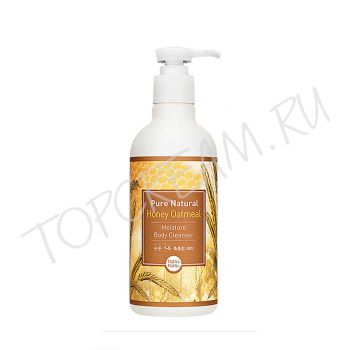 Увлажняющий гель для душа с экстрактом овса и медовым комплексом HOLIKA HOLIKA Pure Natural Honey Oatmeal Moisture Body Cleanser Увлажняющий гель для душа с экстрактом овса и медовым комплексом HOLIKA HOLIKA Pure Natural Honey Oatmeal Moisture Body Cleanser