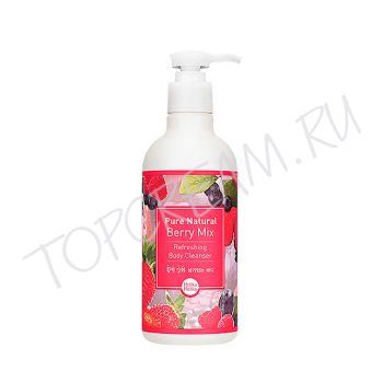 Освежающий гель для душа ягодный микс HOLIKA HOLIKA Pure Natural Berry Mix Refreshing Body Cleanser Освежающий гель для душа ягодный микс HOLIKA HOLIKA Pure Natural Berry Mix Refreshing Body Cleanser