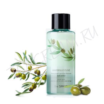 Средство для снятия макияжа с глаз и губ, 100 мл THE SAEM Marseille Olive Waterproof Lip & Eye Remover Safe & Mild 100ml