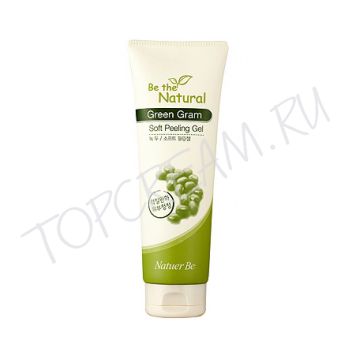 Пилинг гель с экстрактом бобов мунг ENPRANI Natuer Be Natural Green Gram Soft Peeling Gel Пилинг гель с экстрактом бобов мунг ENPRANI Natuer Be Natural Green Gram Soft Peeling Gel