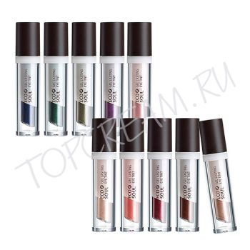 Гелевые тени-тинт для век THE SAEM Eco Soul Gel Lasting Eye Tint