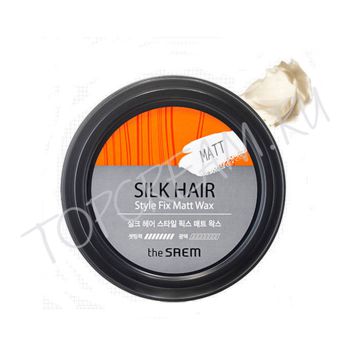 Матирующий воск для волос THE SAEM Silk Hair Style Fix Matt Wax