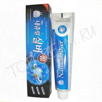 Зубная паста-гель с натуральным серебром EQ MAXON Natural Silver Toothpaste Зубная паста-гель с натуральным серебром EQ MAXON Natural Silver Toothpaste