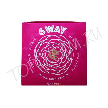 Патчи гидрогелевые для кожи вокруг глаз KOCOSTAR 6 Way Hydrogel Eye Patch Патчи гидрогелевые для кожи вокруг глаз KOCOSTAR 6 Way Hydrogel Eye Patch