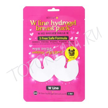 Маска гидрогелевая для бюста с эффектом лифтинга KOCOSTAR W Line Hydrogel Breast Pack Маска гидрогелевая для бюста с эффектом лифтинга KOCOSTAR W Line Hydrogel Breast Pack