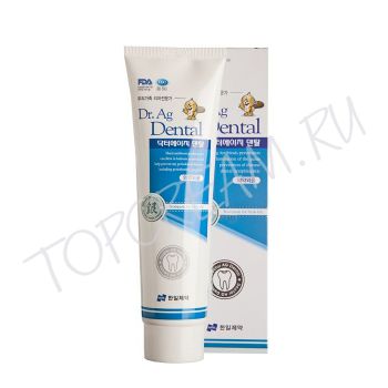 Зубная паста с серебром и мятой и бамбуковой солью HANIL Dr. Ag Plus Toothpaste Зубная паста с серебром и мятой и бамбуковой солью HANIL Dr. Ag Plus Toothpaste