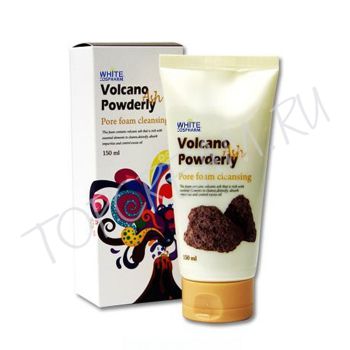 Пенка для умывания с вулканическим пеплом ORGANIA Volcano Powderly Pore Foam Cleansing Пенка для умывания с вулканическим пеплом ORGANIA Volcano Powderly Pore Foam Cleansing