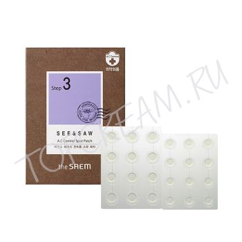 Патчи для проблемной кожи THE SAEM See & Saw A.C Control Spot Patch