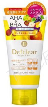 Пена-скраб для умывания с эффектом пилинга с AHA и BHA MEISHOKU AHA&BHA Fruits Peeling Foam Пена-скраб для умывания с эффектом пилинга с AHA и BHA MEISHOKU AHA&BHA Fruits Peeling Foam