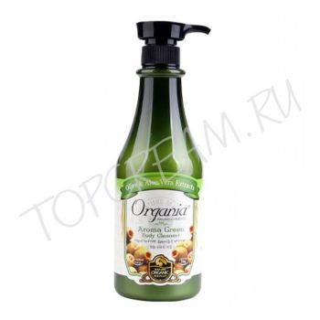 Гель для душа с алоэ и зеленым чаем ORGANIA Aroma Green Body Cleanser Гель для душа с алоэ и зеленым чаем ORGANIA Aroma Green Body Cleanser