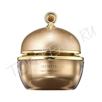 Крем-вуаль с золотом и экстрактом улитки THE SAEM Snail Essential EX 24K Gold Veil Cream