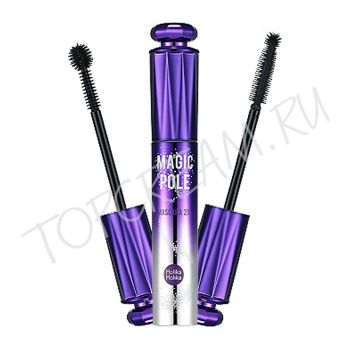 Тушь с кисточкой-шариком Двойной объем и удлиняющая HOLIKA HOLIKA Magic Pole Mascara 2X Тушь с кисточкой-шариком Двойной объем и удлиняющая HOLIKA HOLIKA Magic Pole Mascara 2X