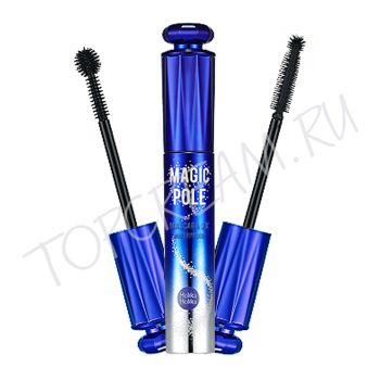 Водостойкая тушь с кисточкой-шариком Двойной объем и удлиняющая HOLIKA HOLIKA Magic Pole Mascara 2X Waterproof Водостойкая тушь с кисточкой-шариком Двойной объем и удлиняющая HOLIKA HOLIKA Magic Pole Mascara 2X Waterproof