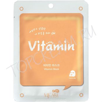 Увлажняющая витаминная маска с облепихой MIJIN Care Vitamin Mask (Тканевая маска) Увлажняющая витаминная маска с облепихой MIJIN Care Vitamin Mask (Тканевая маска)