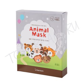 Набор тканевых масок-мордочек BERRISOM Animal Mask Series Set Набор тканевых масок-мордочек BERRISOM Animal Mask Series Set