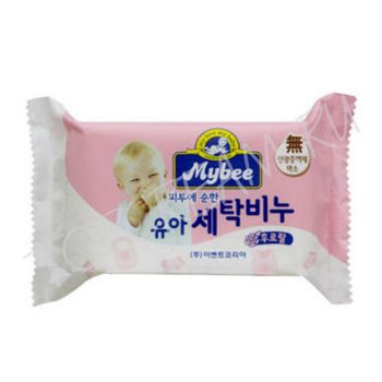 Мыло для стирки детской одежды и белья цветочное MYBEE Laundry Soap for Baby Floral Мыло для стирки детской одежды и белья цветочное MYBEE Laundry Soap for Baby Floral