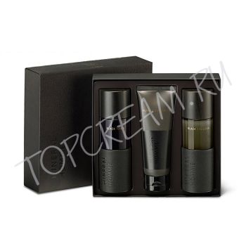 Набор мужской минеральной косметики: пенка, тонер, эмульсия THE SAEM Mineral Homme Black Set