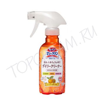 Очищающий спрей для кухни с дезодорирующим апельсиновым ароматом 300 мл KAO Magiclean Kitchen Deodorant Plus