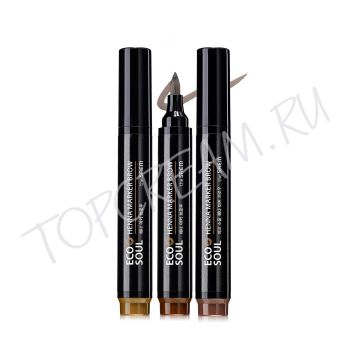 Маркер для бровей THE SAEM Eco Soul Henna Marker Brow