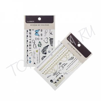 Боди-арт стикеры THE SAEM Eco Soul Body Tatoo Sticker