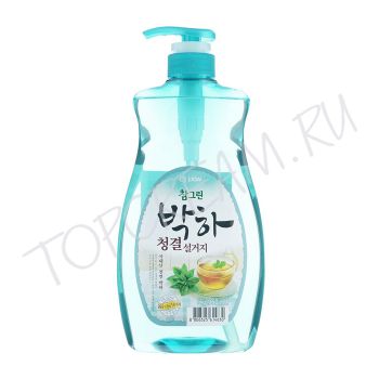 Средство для мытья посуды, овощей и фруктов Перечная мята 960 мл CJ LION Chamgreen Peppermint 960 ml Средство для мытья посуды, овощей и фруктов Перечная мята 960 мл CJ LION Chamgreen Peppermint 960 ml