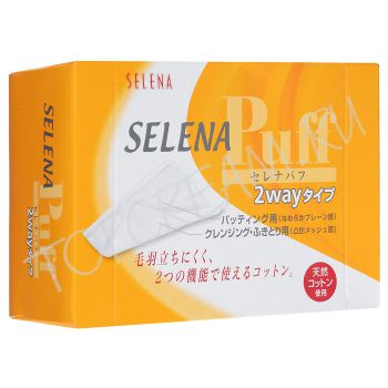 Косметические двусторонние паффы COTTON LABO Selena Puff 2-way Косметические двусторонние паффы COTTON LABO Selena Puff 2-way