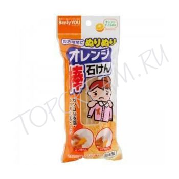 Мыло-пятновыводитель с маслом апельсина от жирных пятен KOKUBO Benly You Soap Orange Oil Мыло-пятновыводитель с маслом апельсина от жирных пятен KOKUBO Benly You Soap Orange Oil