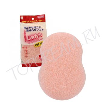 Мягкая женская губка для тела KOKUBO Lady's Body Sponge