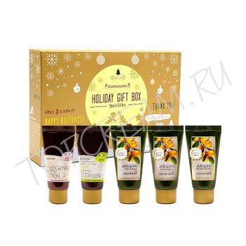 Подарочный набор из 5 средств с аргановым маслом CONFUME Argan Holiday Gift Box Подарочный набор из 5 средств с аргановым маслом CONFUME Argan Holiday Gift Box